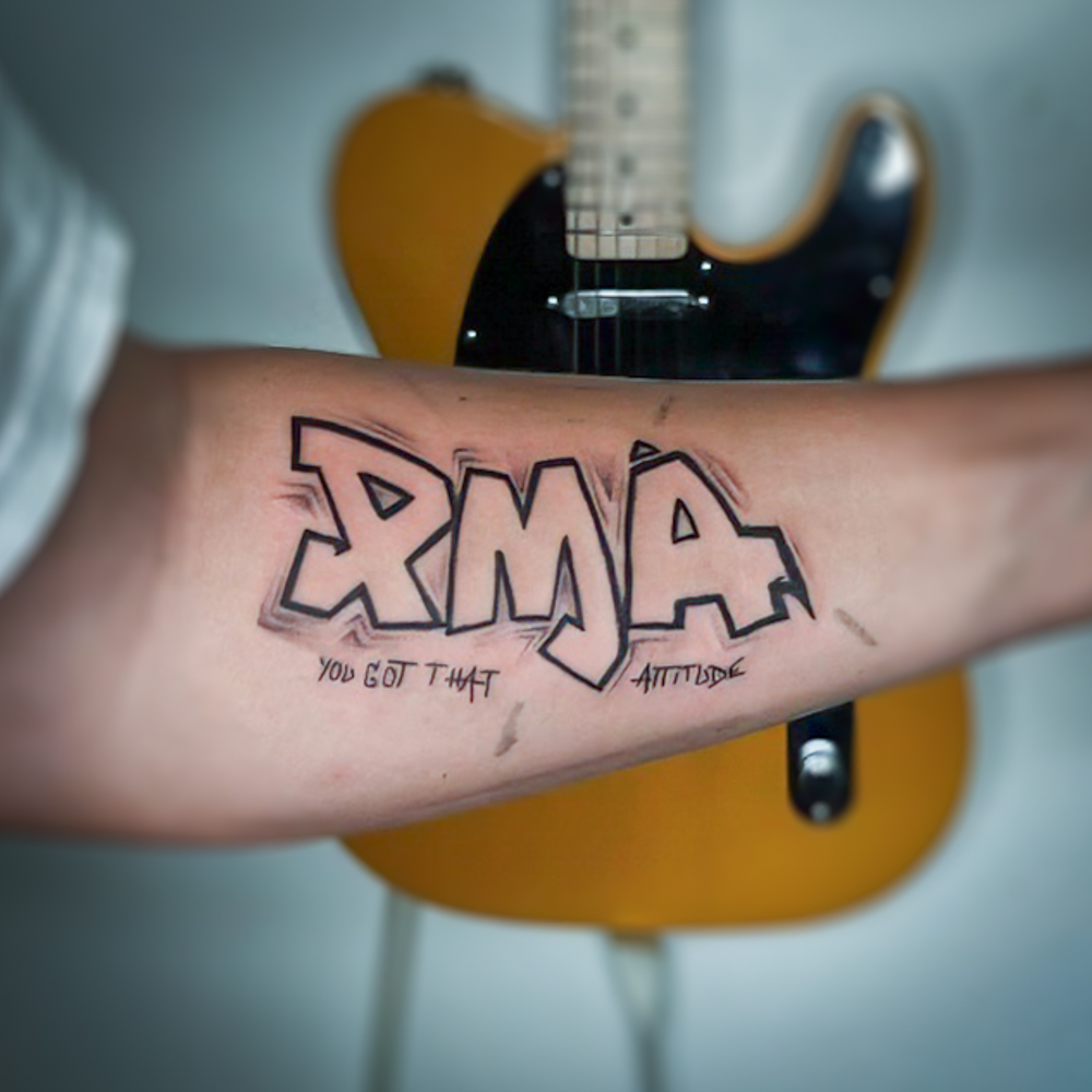 Hautbemaler - Tattoo Motiv - Graffiti