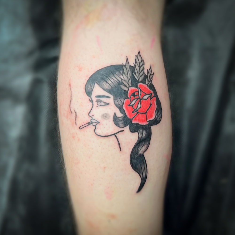 Hautbemaler - Tattoo Motiv - Mädchen