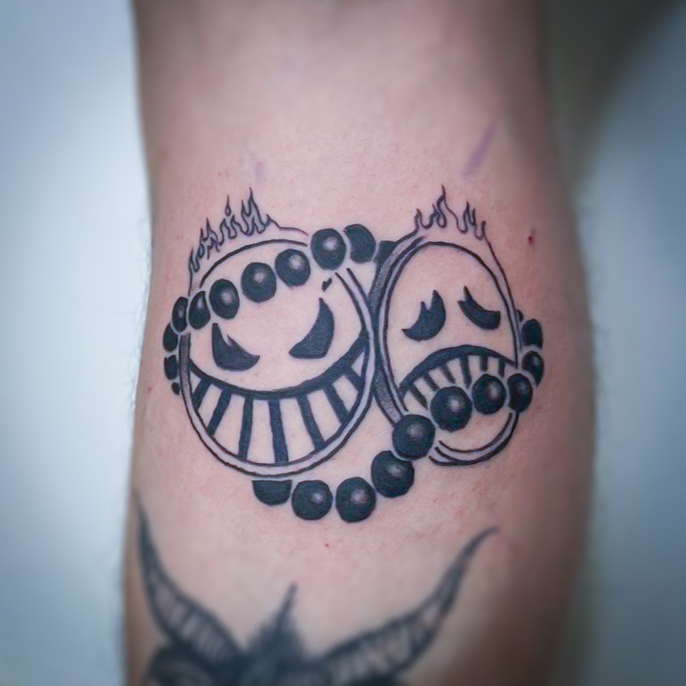 Hautbemaler - Tattoo Motiv - One Piece Ace